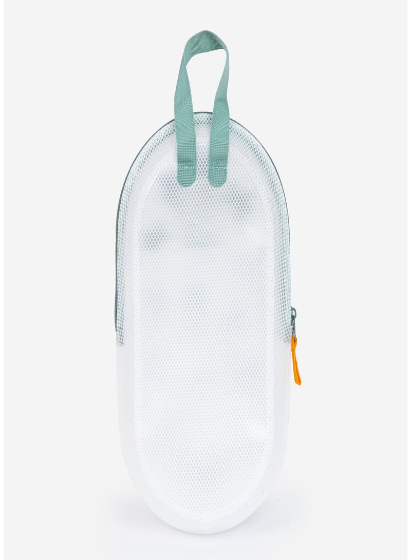 NABAIJI NABAIJI by DECATHLON, Swimming Waterproof Pouch 7L ALO Durable & Secure Green Orange - Image 3