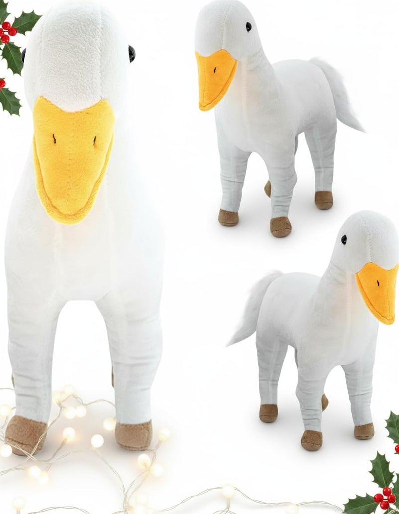 Randimals Plush Toy Stuffed Animal Mix  Horse  Duck Hybrid Stuffed Animals for Girls  Boys  Huggable  Soft Animal Characters Cute Plushies  Unique Toys for Discovery  Adventure - Image 2