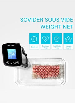 INKBIRD Sous Vide Sinker Weight Food Grade Stainless Steel Mesh Net Evenly Cook Food Sous Vide Cooking Accessory Perfect For Safe Cooking  - Image 2