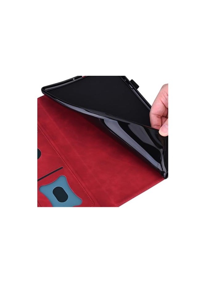 General - Case Compatible with iPad Mini 7 8.3 inch (A17 Pro, 2024, 7th Generation), iPad Mini 7 Wallet Case, Smart Folio Slim Stand Book Cover with Stylus Holder - Image 1