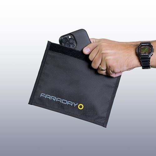 Faraday Defense Non-Window Faraday Bag Jacket for Phones | Fast, Easy Access for Device Shielding - Law Enforcement & Military, Travel & Data Security, Executive Privacy, Anti-Tracking Anti-Hacking… - Image 2