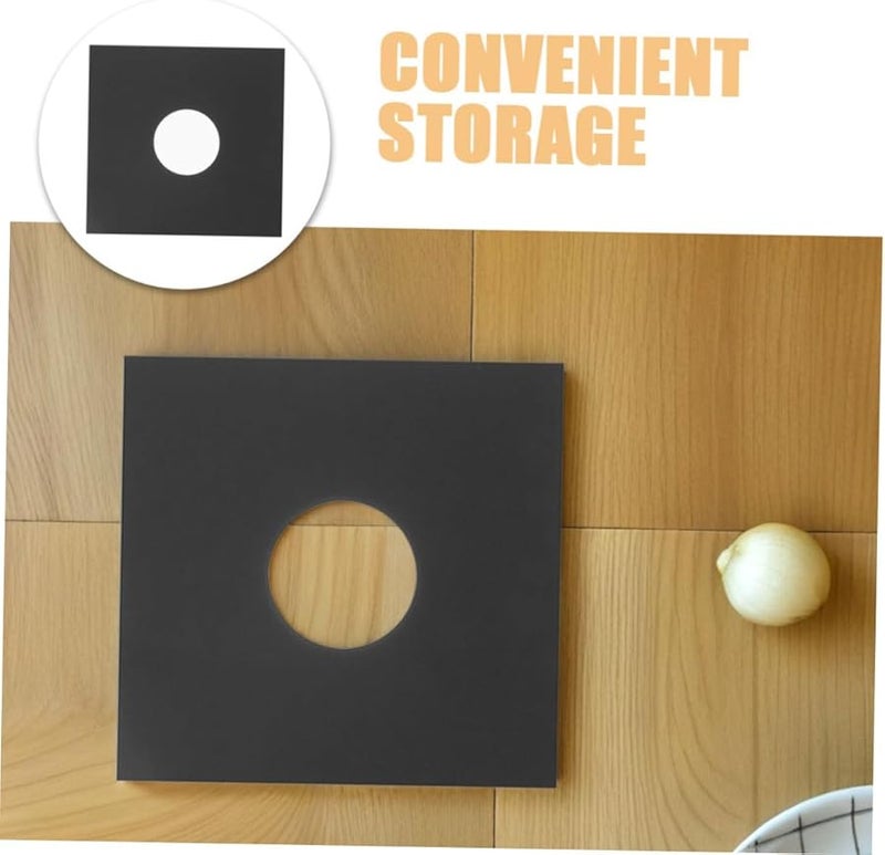 Kraft Vinyl Record Sleeves 12Pcs With Inner Film Static Scratch Resistant - Image 4
