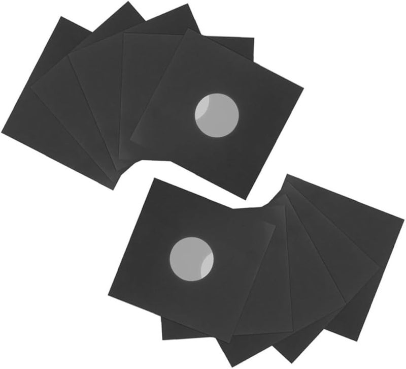 Kraft Vinyl Record Sleeves 12Pcs With Inner Film Static Scratch Resistant - Image 2