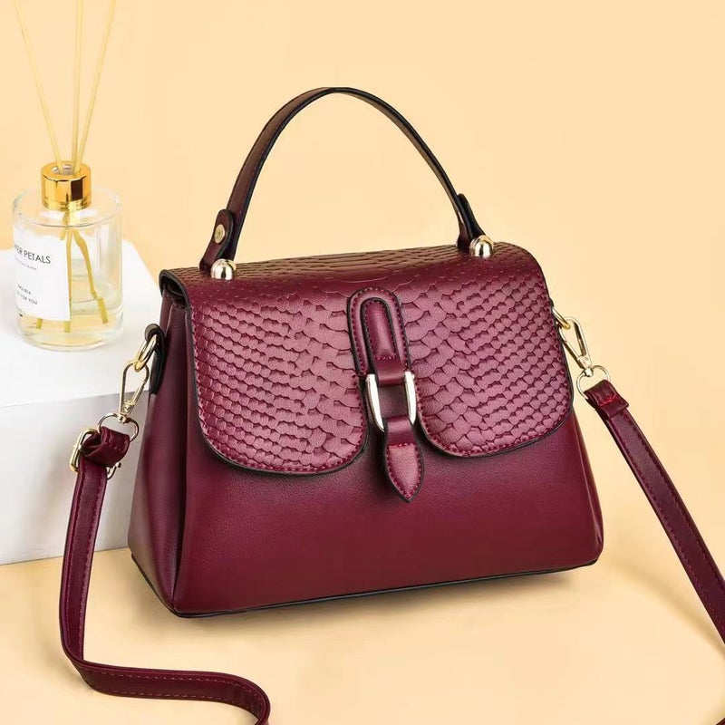New Korean Style Snakeskin Pattern Casual High-End Trendy All-Match Shoulder Bag Women'S Small Square Bag Handbag Crossbody Bag - Image 4