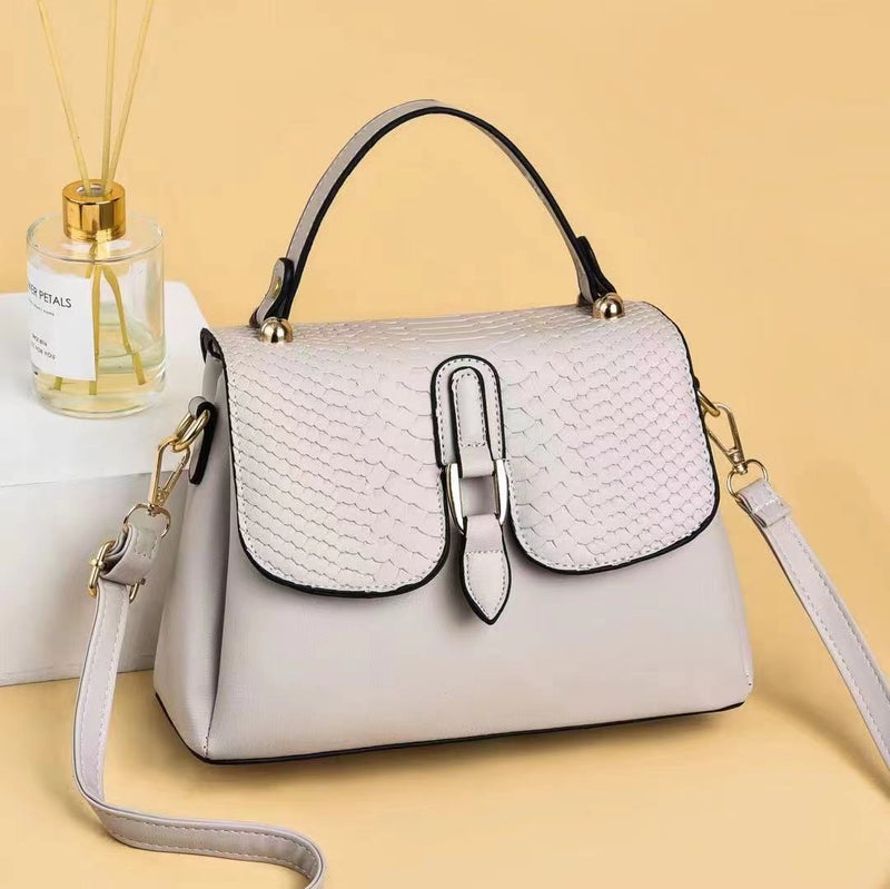 New Korean Style Snakeskin Pattern Casual High-End Trendy All-Match Shoulder Bag Women'S Small Square Bag Handbag Crossbody Bag - Image 5