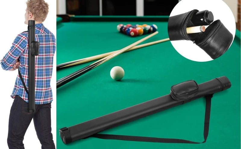 PRIME TAG Pool Cue Case Bag, Billiard and Snooker Cue Holder with Zippered Tube Design, Protective Cue Carrying Case for Secure Storage and Transport, Multi-Color - Image 5