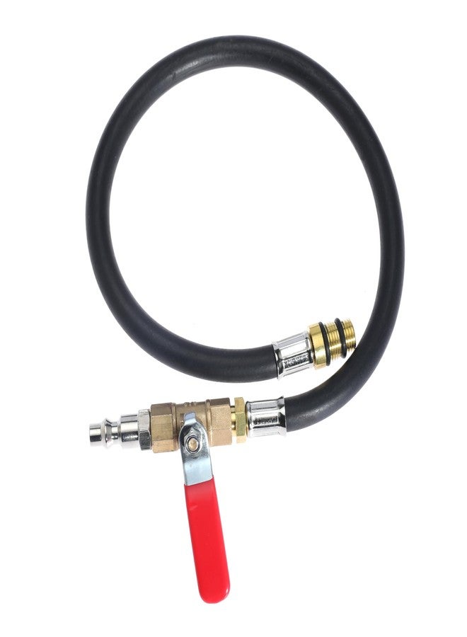 Seweder Engine Air Valve Holder Pressure Pipe with Ball Valve M12 M14 Thread to 1/4 NPT Cylinder Leakage Testing Assistant Tool for Ford for Mustang for GM LS1 LS2 LS3 4.8 5.3 6.0 Trucks - Image 2