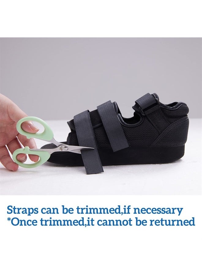 GHORTHOUD Post Op Shoe Lightweight Medical Orthopedic Walking Foot Brace for Broken Toe Injury or Surgery Non Weight Bearing Medical Shoes for Men and Women (X-Large)  - Image 3