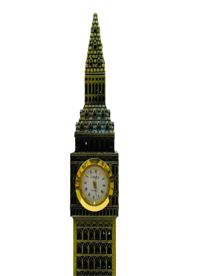 AUGEN Antique Finish BigBen-24cm Souvenir Metal Miniature Statue (7506D) - Image 5