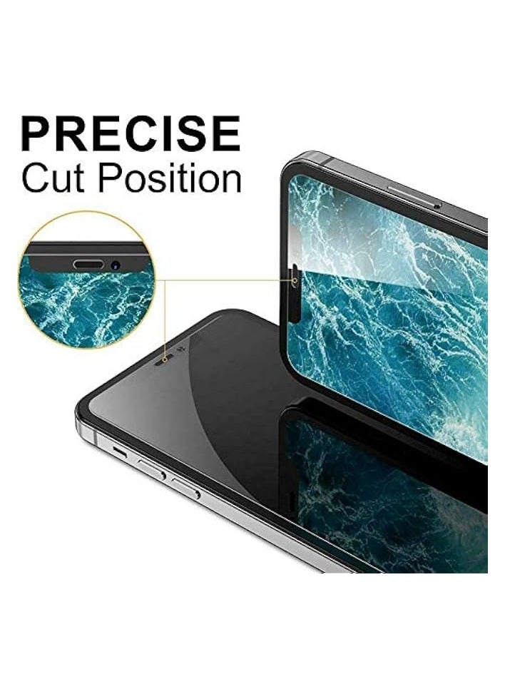 بروماس [3 عبوات] واقي شاشة زجاجي متوافق مع هاتف Iphone 12 Pro Max 2020 [6.7 بوصة] 3 عبوات من الزجاج المقوى 2.5D Edge مضاد للخدش [6.7] - Image 5