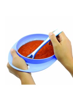 Nuvita 2 Pieces Easyeating Smart Dish - Pink  - Image 3