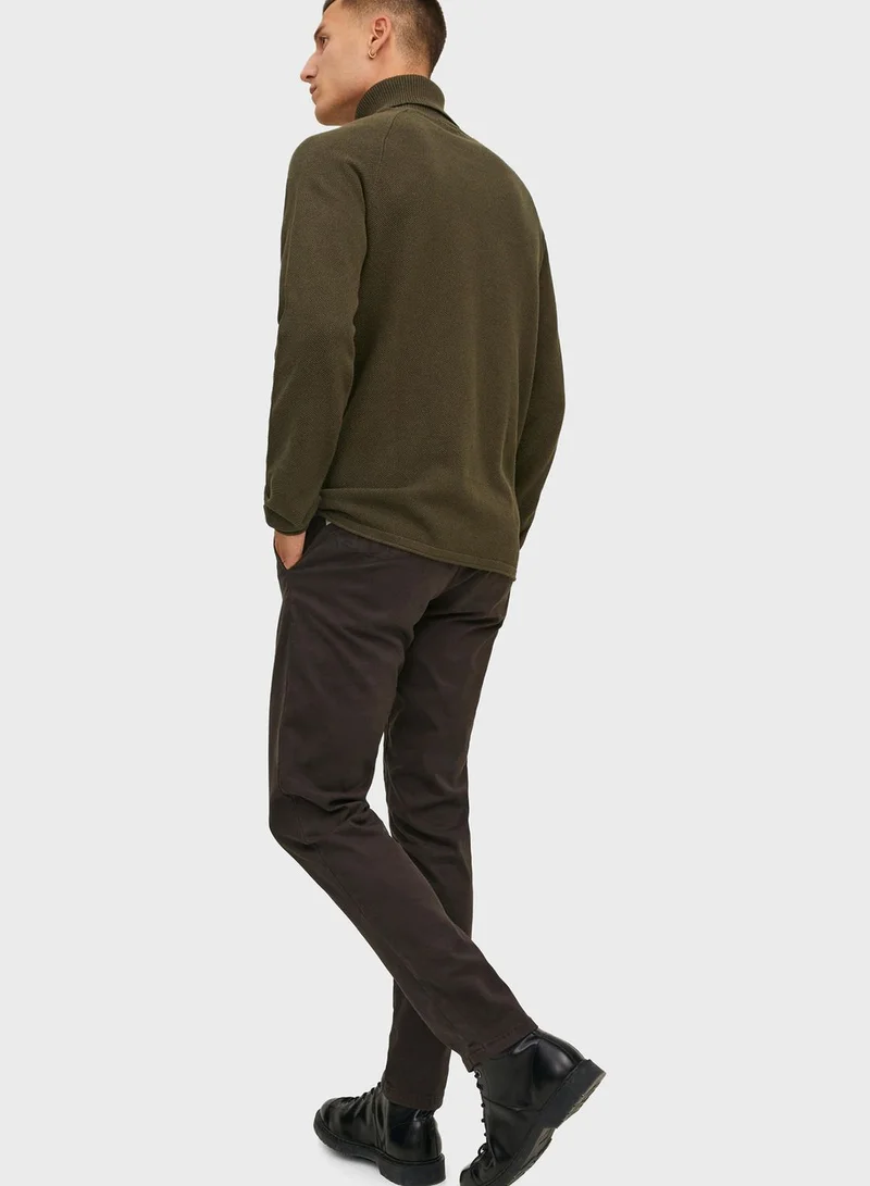 JACK & JONES Turtle Neck Knitted Sweater
