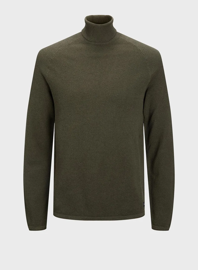 JACK & JONES Turtle Neck Knitted Sweater