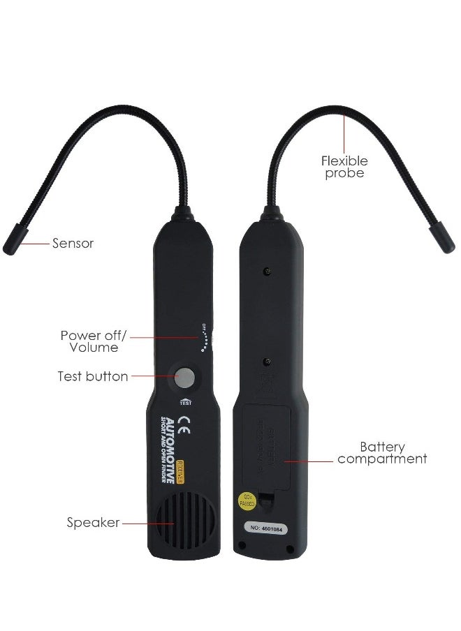 Generic Automotive Circuit Tester, Car Repair Cable Circuit Wire Tracker Tracers Analyzer Short Open Finder Tester Checker Device Detector Probe DC 6-42V Car Diagnostic Tool  - Image 3