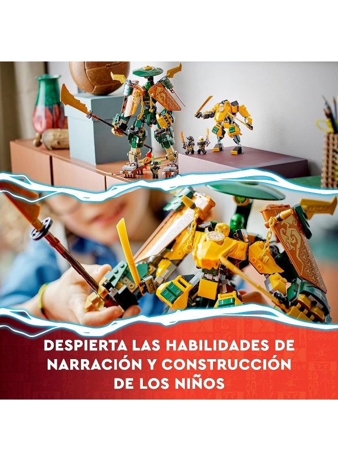 LEGO® NINJAGO® Lloyd and Arin’s Ninja Team Mechs 71794 Building Toy Set (764 Pieces) - Image 3