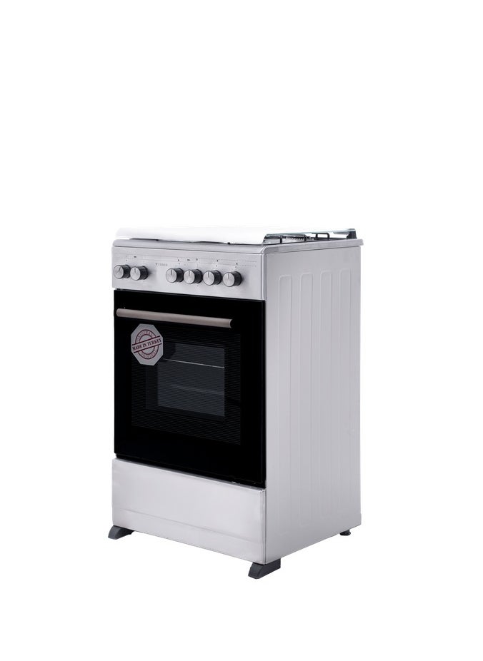 Venus - Cooker VC5531ESD 50*55 cm 3 Gas Burner + 1 Hot Plate Electric Oven - Image 1