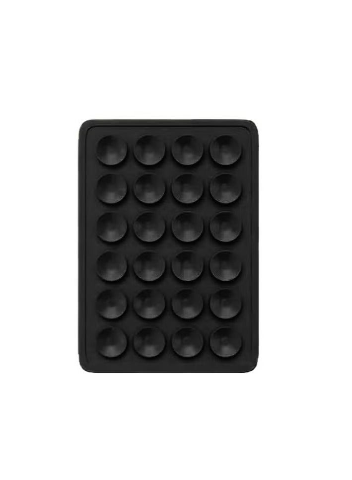 LEEKA Black Silicone Pad High-Quality Non-Slip Accessory for Secure Phone Mounting, Ideal for Stable Viewing and Hands-Free Use on Various Surfaces Pad - Image 2