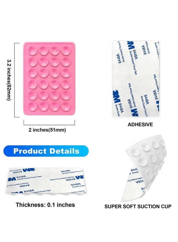 LEEKA Black Silicone Pad High-Quality Non-Slip Accessory for Secure Phone Mounting, Ideal for Stable Viewing and Hands-Free Use on Various Surfaces Pad - Image 5