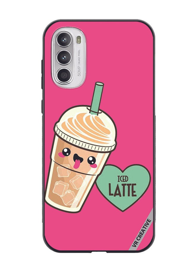 VR CREATIVE Protective Case Cover For Motorola Moto G82 Iced Tea Design Multicolour - Image 1
