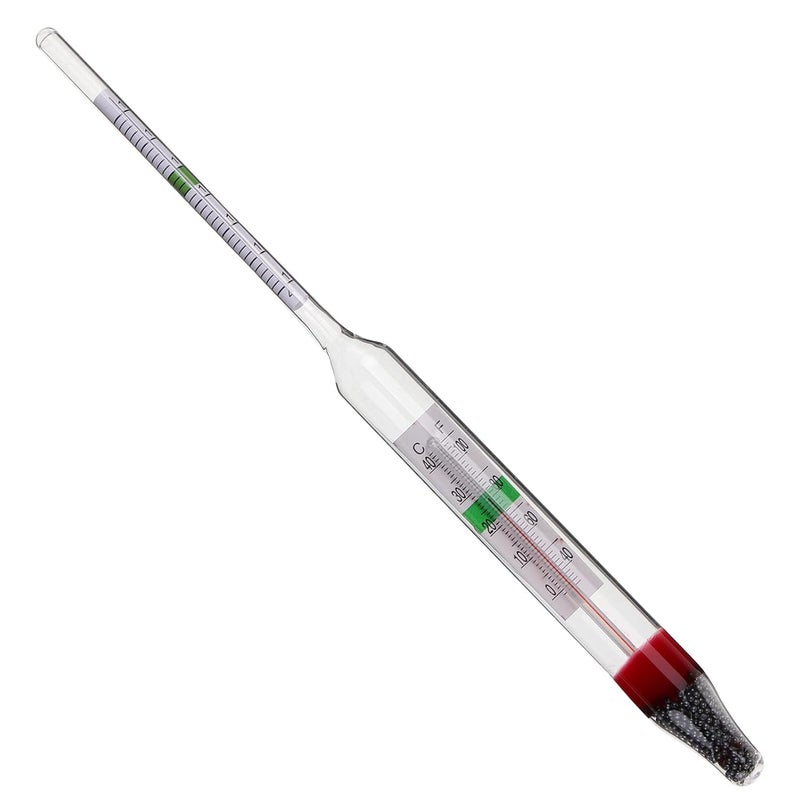 Salinity Meter Kit for Aquarium and Saltwater Fish Tanks, Small Hydrometer with 100ml Plastic Measuring Cylinder, Aquatic Salinity Tester for Seawater and Pool Water Testing - Image 1