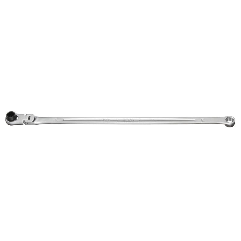 TONE Ratchet Ring Wrench Long Flex Head RMA08L 8mm - Image 2