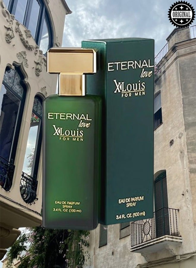 إتيرنال لاف 3 قطع عطر اتيرنال لوف اكس لويس للرجال 100 مل - Image 2