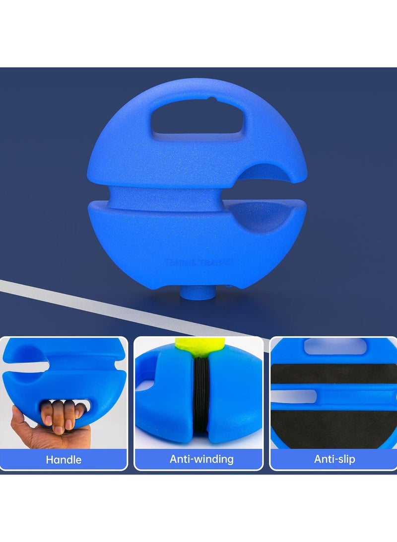 founder Tennis Trainer Tennis Trainer Set Trainer Baseboard Set with 2 Rebound Balls, Self-Study Exercise Training Tool Tennis Training Equipment for Solo Training Adults - Image 4