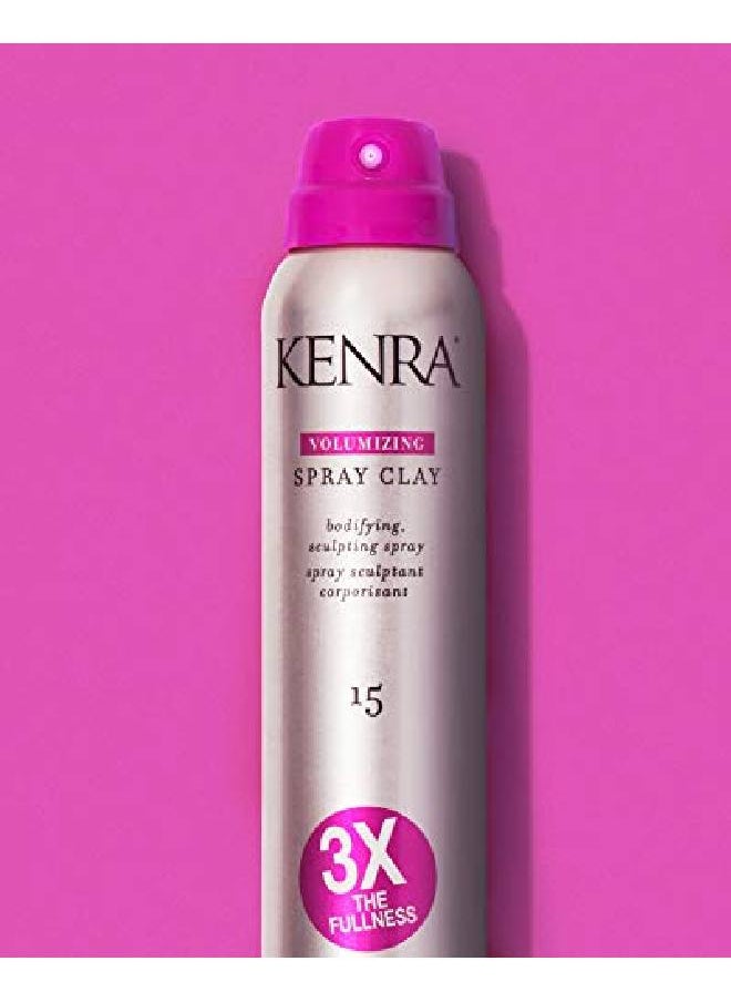 Kenra Professional Kenra Volumizing Spray Clay 15 ; Bodifying Fullness Spray ; All Hair Types ; 4 Oz  - Image 3