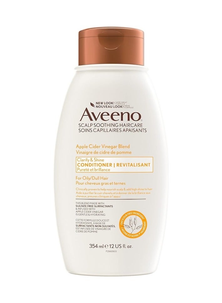 Aveeno Apple Cider Vinegar Clarifying Conditioner 354 ml - Image 1