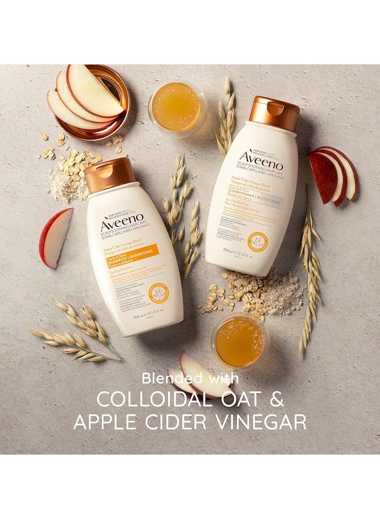 Aveeno Apple Cider Vinegar Clarifying Conditioner 354 ml - Image 2