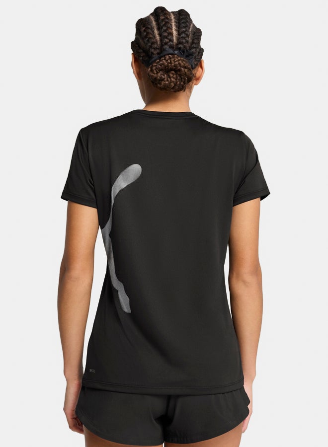 PUMA Women Tad Big Logo Tee - Image 2