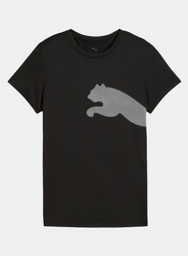 PUMA Women Tad Big Logo Tee - Image 3