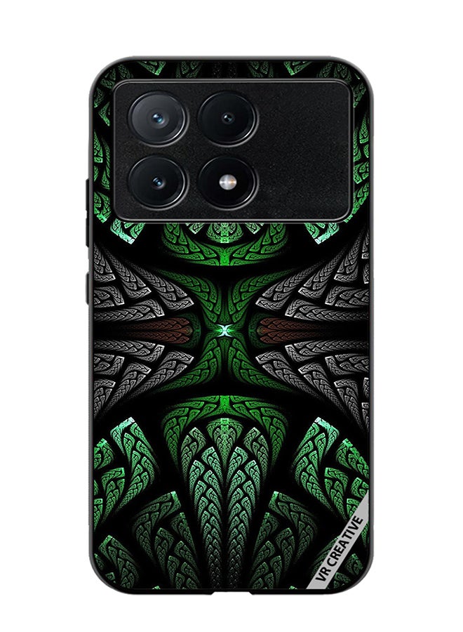 VR CREATIVE Protective Case Cover For Xiaomi Poco X6 Pro Mandala Design Multicolour - Image 1