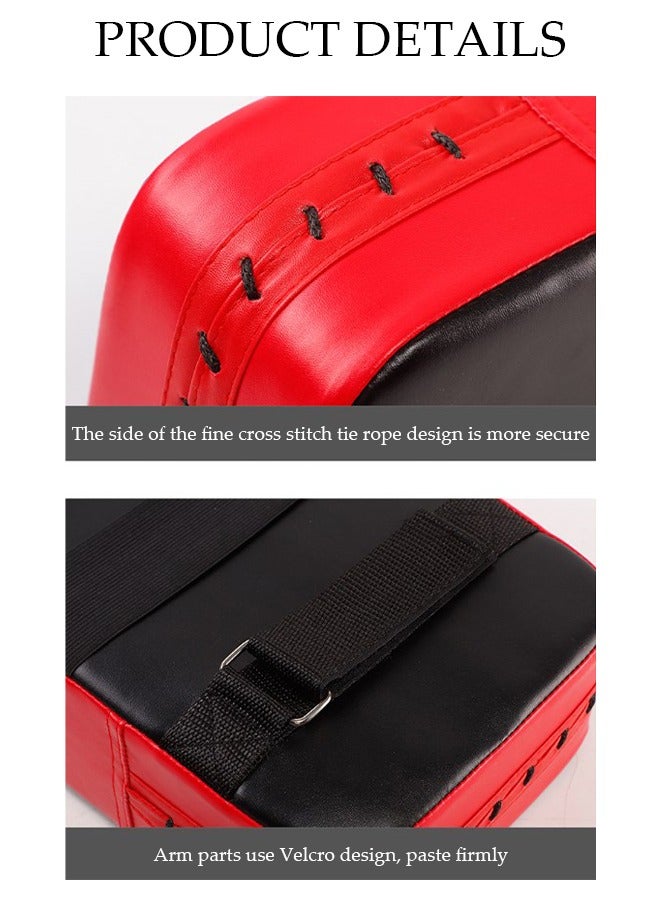 إسكدنيا وسادات ركل التايكوندو، وسادات موي تاي من البولي يوريثان، وسادات ركل الكاراتيه، وسادات تدريب الكيك بوكسينج، وسادات ملاكمة فنون الدفاع عن النفس، رائعة للملاكمة، والكيك بوكسينج، والكاراتيه، والمواي تاي - Image 4