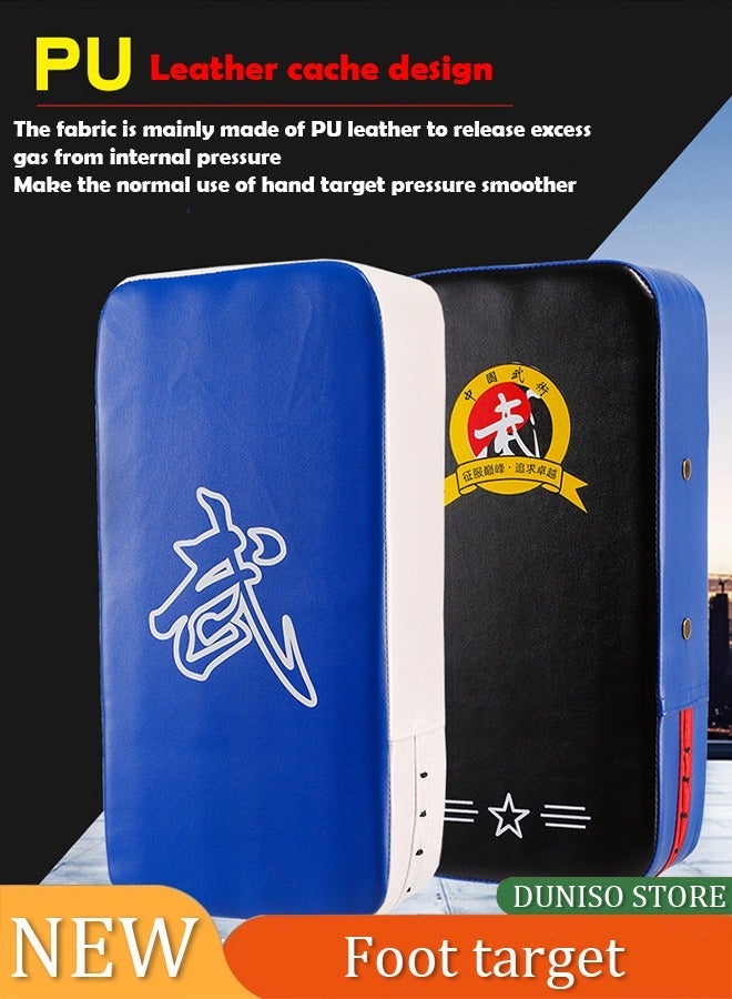 إسكدنيا وسادات ركل التايكوندو، وسادات موي تاي من البولي يوريثان، وسادات ركل الكاراتيه، وسادات تدريب الكيك بوكسينج، وسادات ملاكمة فنون الدفاع عن النفس، رائعة للملاكمة، والكيك بوكسينج، والكاراتيه، والمواي تاي - Image 1