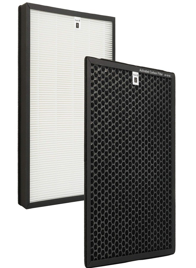 Flintar AP-B102 Replacement Filter, Compatible with Alexapure Breeze Air Purifier AP-B102 and 3049 Filter Set, H13 Grade Filtration and Activated Carbon Filter for Odor Removal, 1-Pack - Image 1