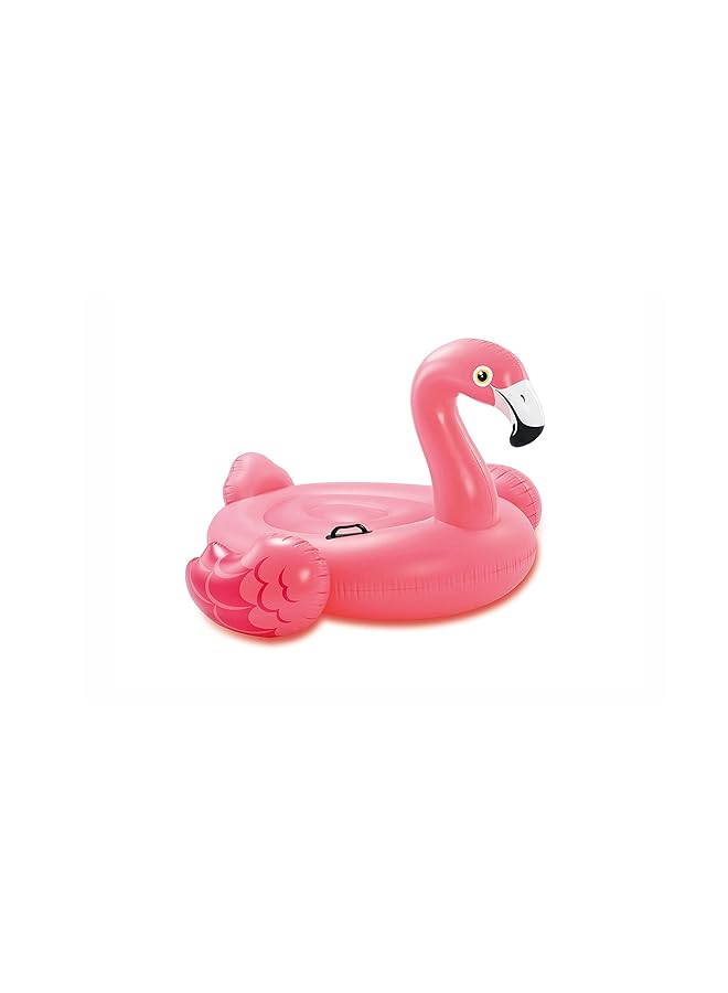 INTEX Flamingo Inflatable Ride On 56" X 54" X 38" For Ages 14+ - Image 1