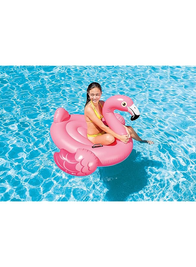INTEX Flamingo Inflatable Ride On 56" X 54" X 38" For Ages 14+ - Image 2