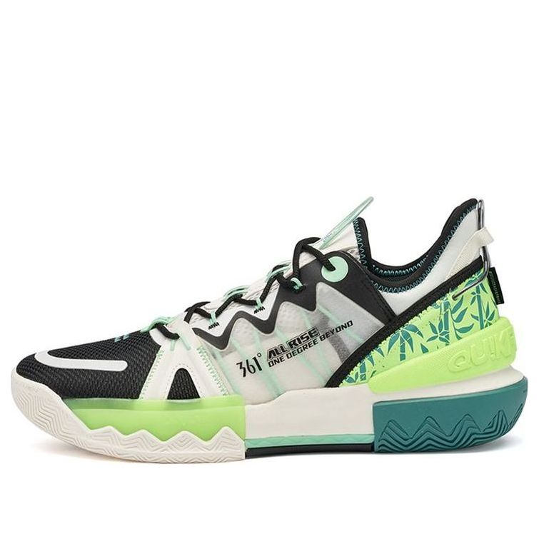 361 Degrees Burning Battle 2.0 PRM 'White Green' - Image 1