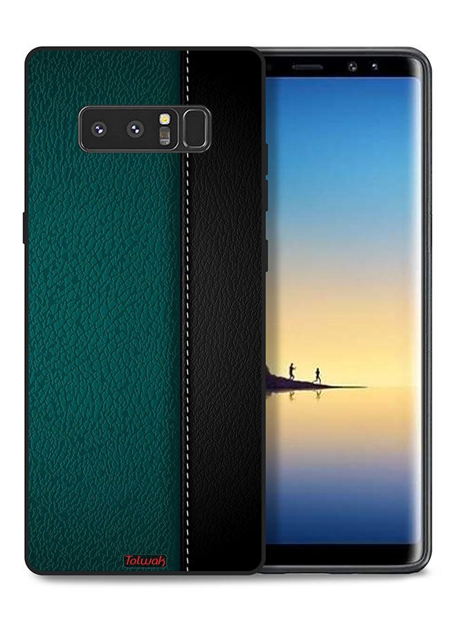 Tolwak غطاء حماية جلدي بنمط لهاتف Samsung Galaxy Note 8 - Image 1