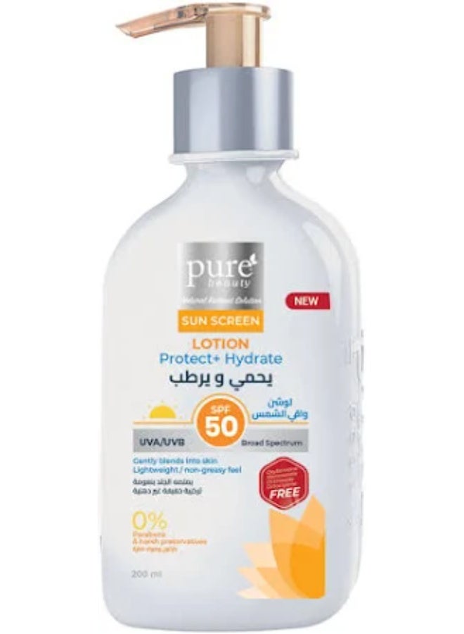 Pure Beauty Sunscreen Lotion SPF 50 200ml