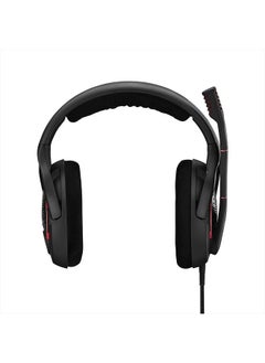 EPOS سماعة الألعاب GAME ONE من Sennheiser، صوت مفتوح، ميكروفون مضاد للضوضاء، قلاب لكتم الصوت، وسائد أذن مخملية فاخرة مقاس XXL، متوافقة مع أجهزة الكمبيوتر الشخصية وأجهزة Mac وXbox One وPS4 وNintendo Switch والهواتف الذكية - أسود.  - Image 2