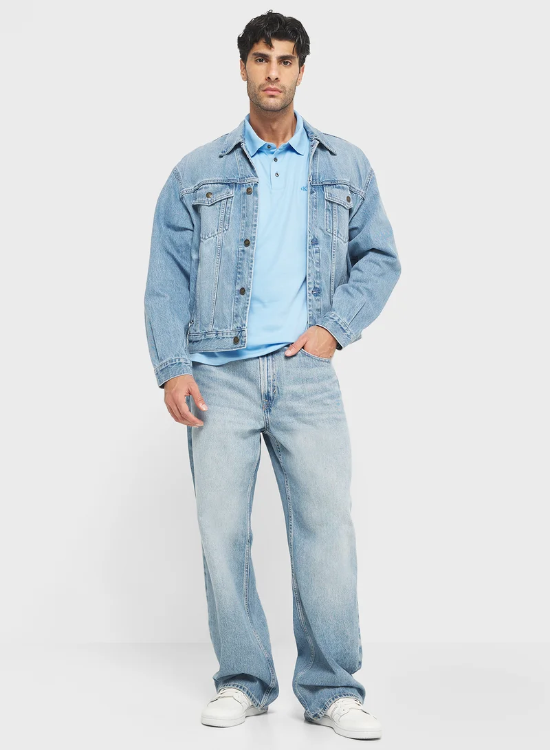 CALVIN KLEIN Pima Cotton Polo Shirt