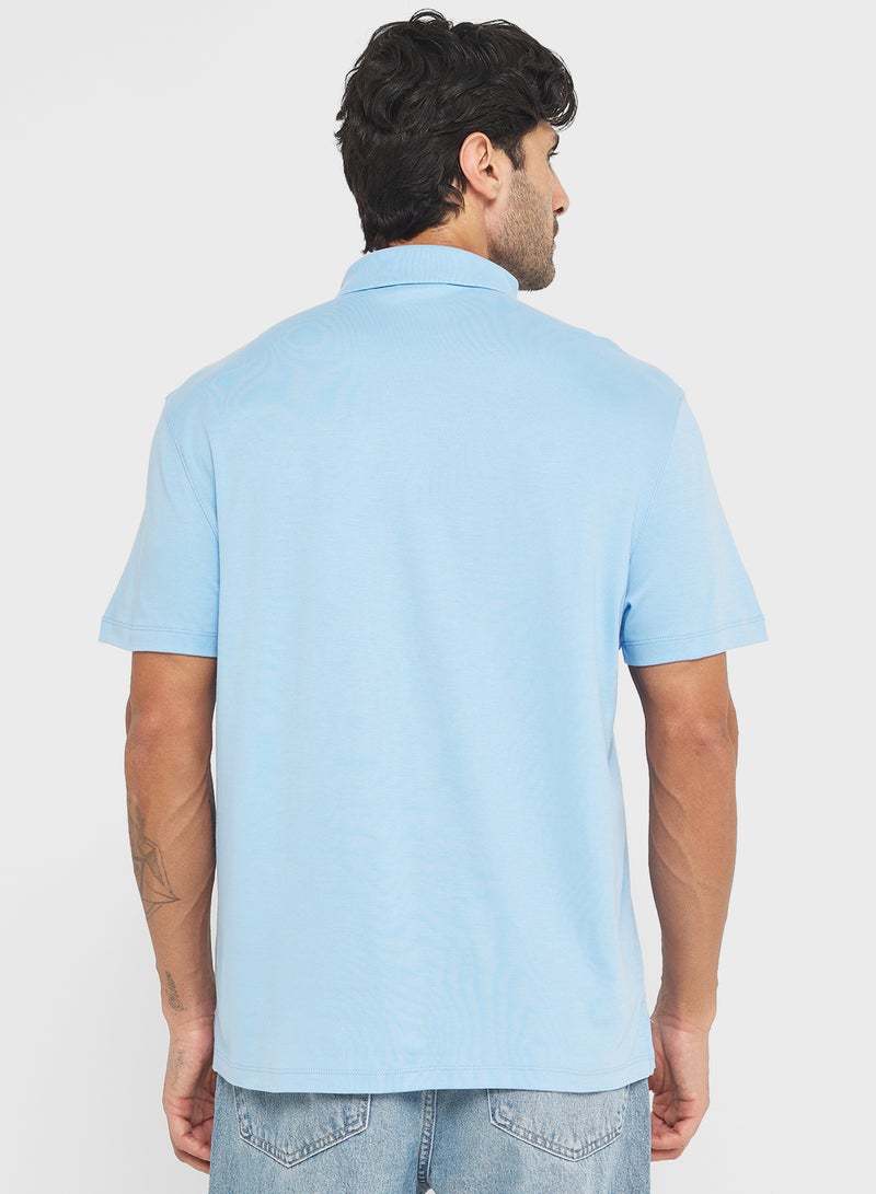 CALVIN KLEIN Pima Cotton Polo Shirt - Image 2