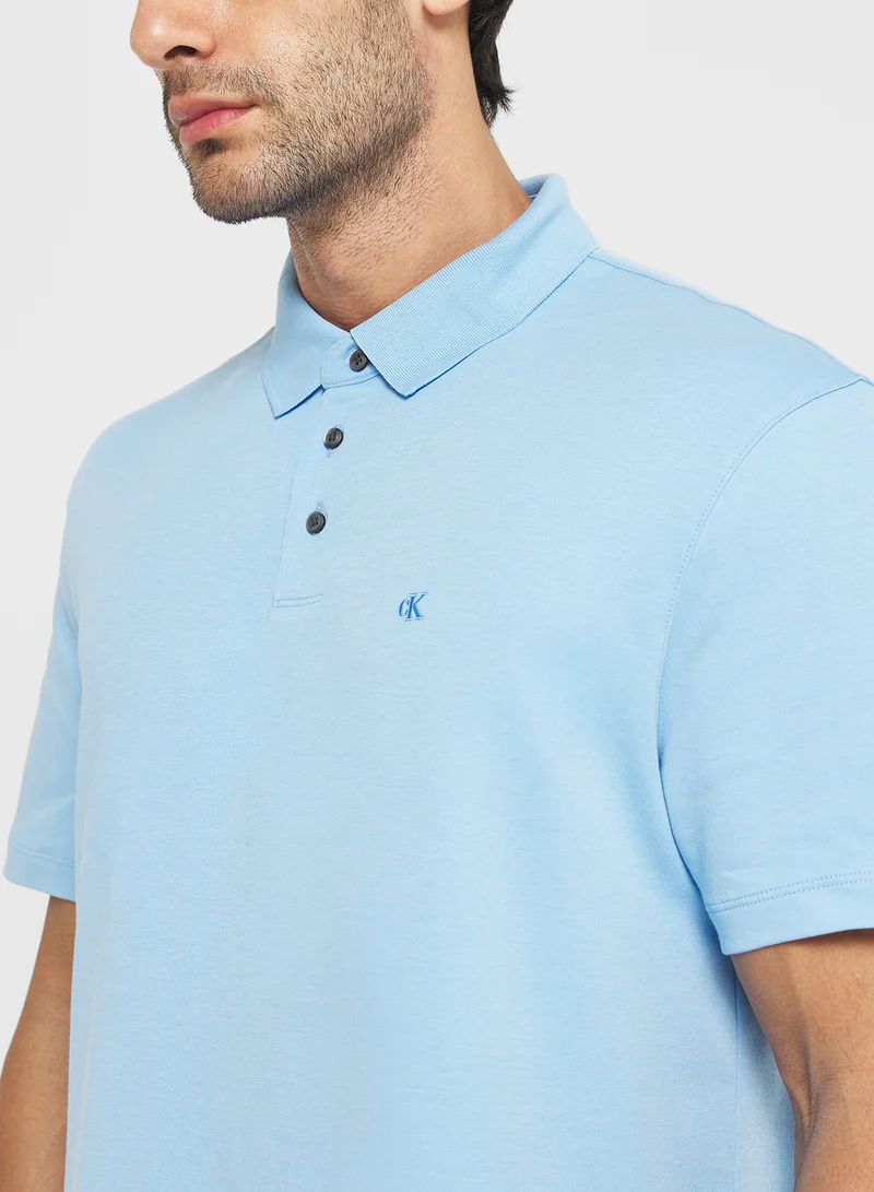 CALVIN KLEIN Pima Cotton Polo Shirt