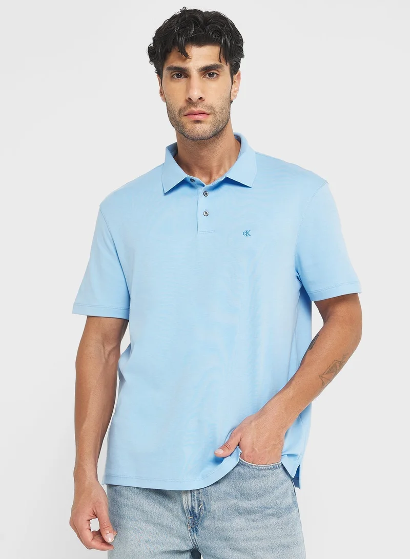 CALVIN KLEIN Pima Cotton Polo Shirt