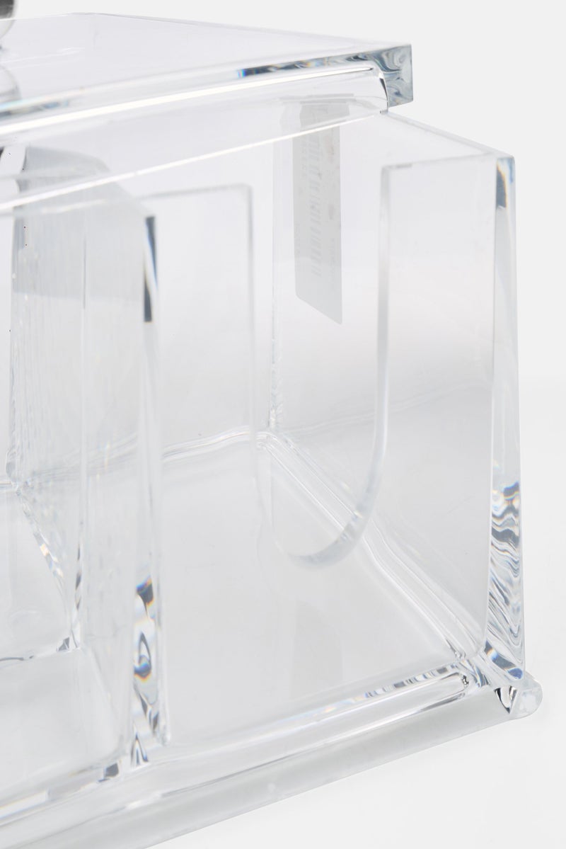 AMG Rectangle Multifunction Organizer, Transparent  - Image 3