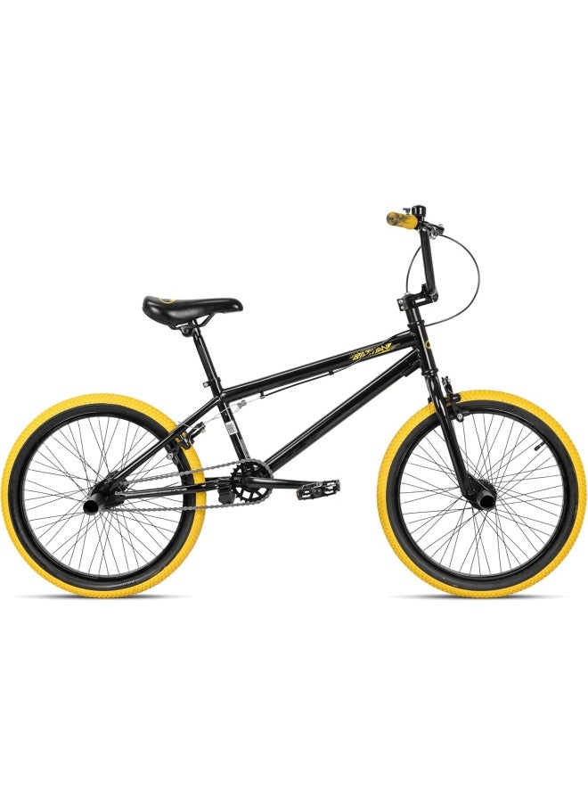 Spartan 20" Batman BMX Bicycle Line for Kids - Youth and Beginner-Level to Advanced Adult Riders - 20-Inch Wheels - Steel Frame - Black Colors  - Image 2