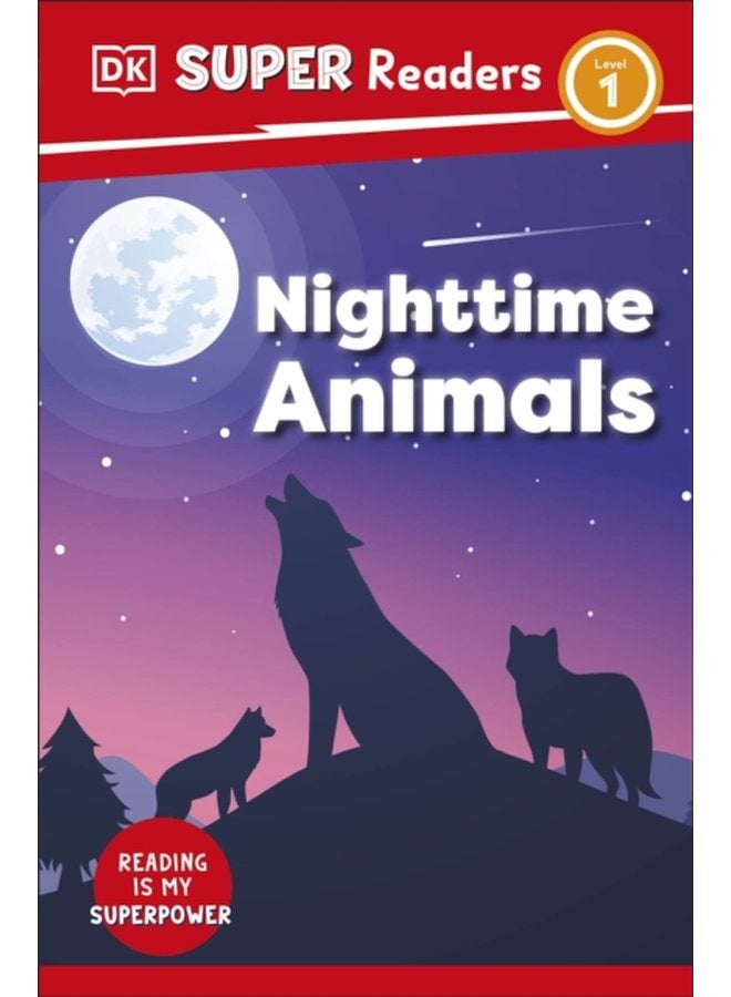 DK Super Readers Level 1 Night time Animals - Paperback