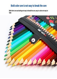 HUA JIE 24-Color Boxed Colored Pencils for Drawing & Coloring – Creative Art Supplies for Students, Smooth & Vivid Colors, Pre-Sharpened, Hexagonal Design  - Image 4